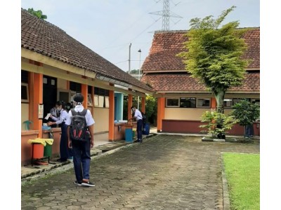 Cuci tangan setelah pembelajaran/akan pulang