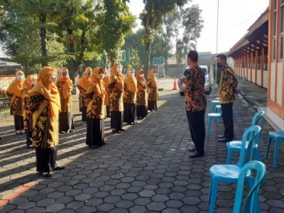 Apel Persiapan Simulasi PTM Hari 2