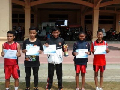 Juara Atletik Tingkat Kabupaten